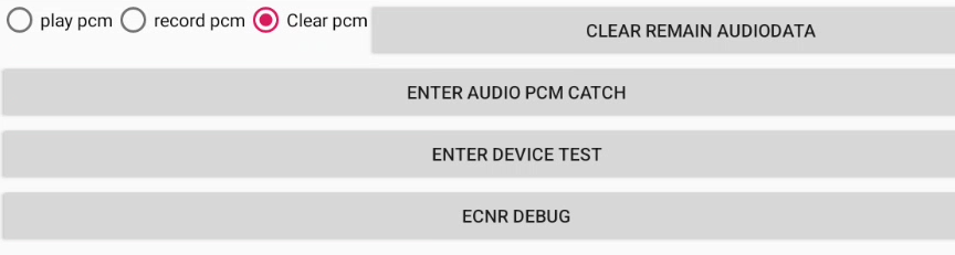 Раздел AudioPcmDebugTool